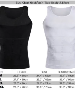 ScuMax Men's Vest Body Shaper