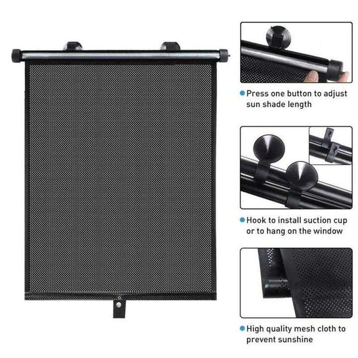 Window Roller Sunshade For Car