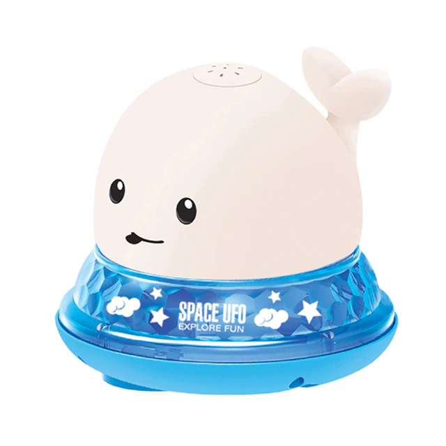 UFO Whale  2 in 1 Bath Toy