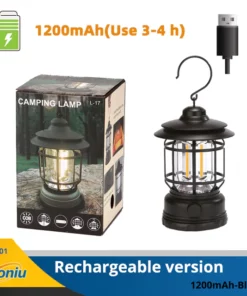 Portable Retro Camping Lamp