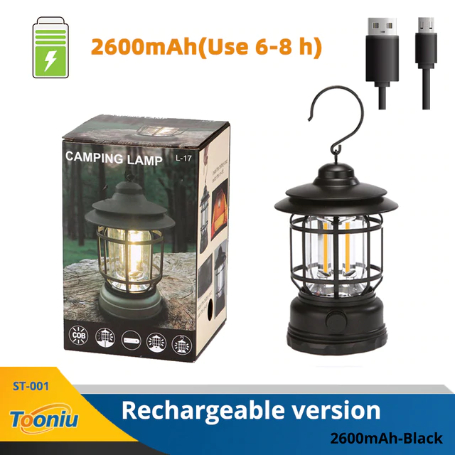 Portable Retro Camping Lamp