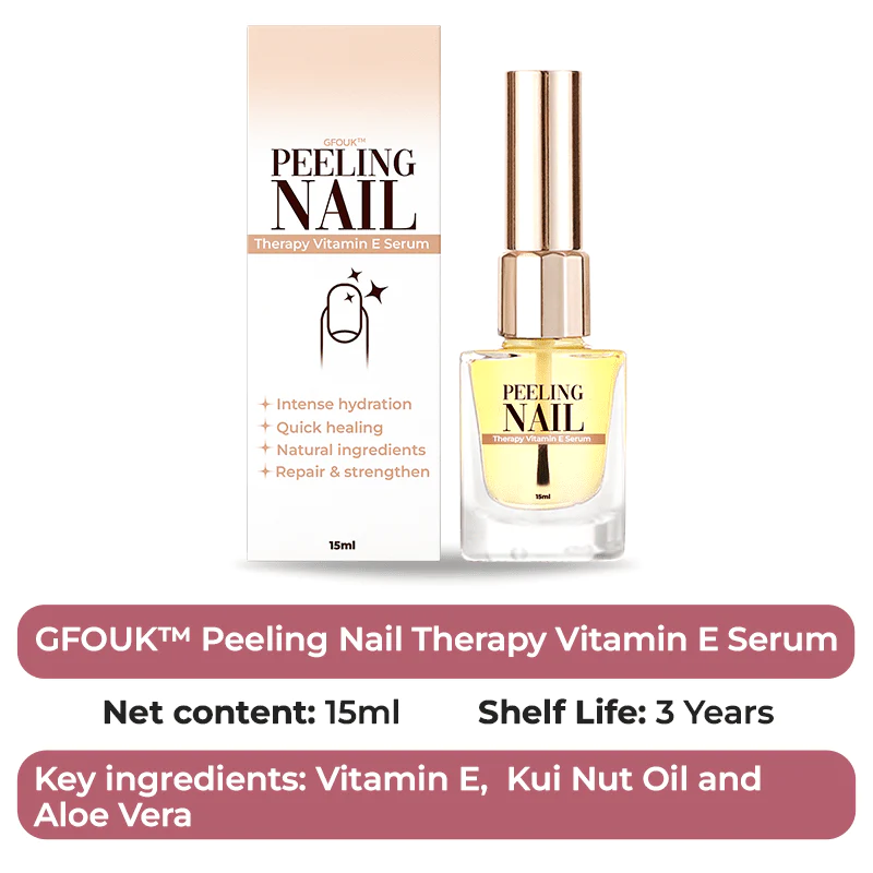 GFOUK Peeling Nail Therapy Vitamin E Serum