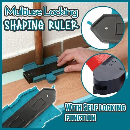 Multiuse Locking Shaping Ruler