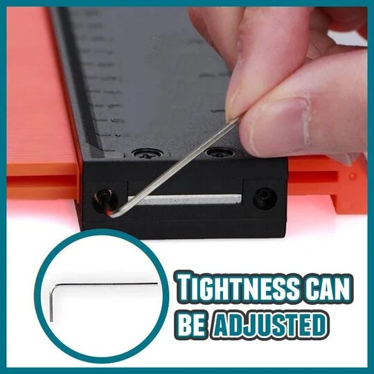 Multiuse Locking Shaping Ruler