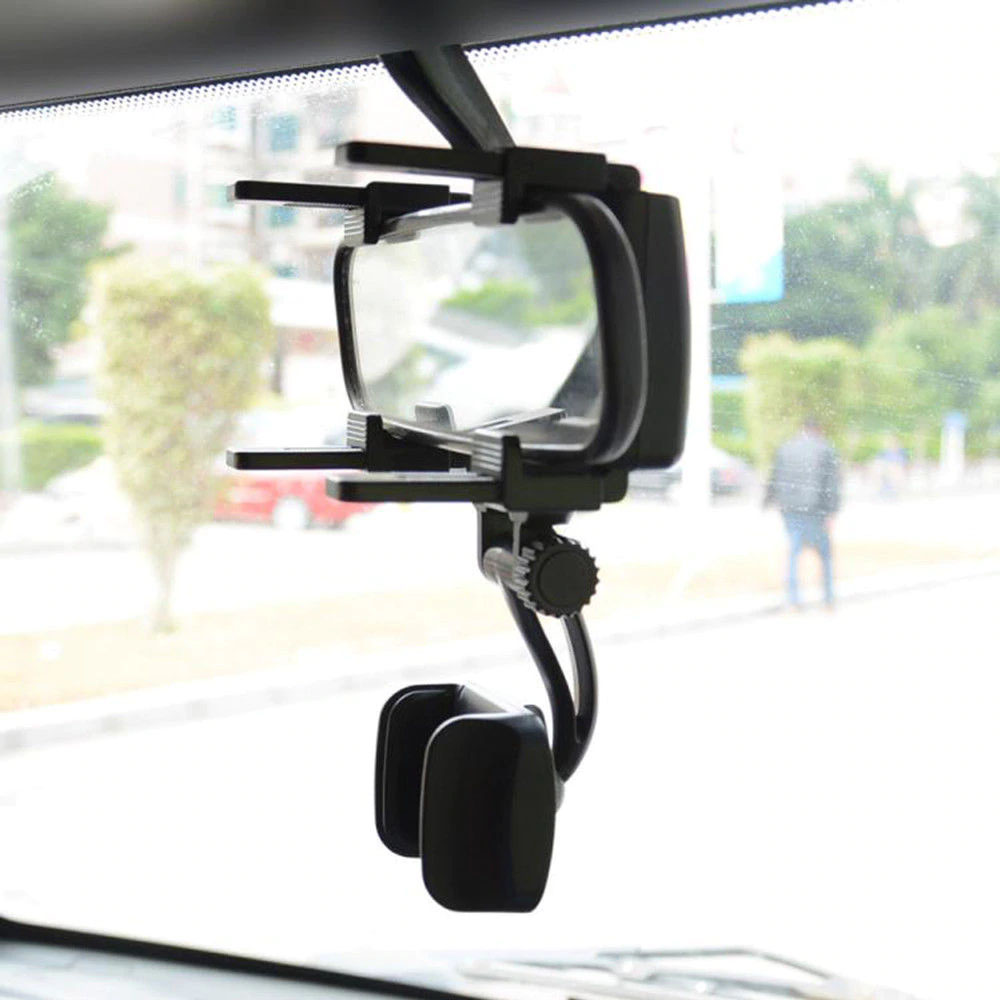 Rear View Mirror Cell Phone Holder Mount