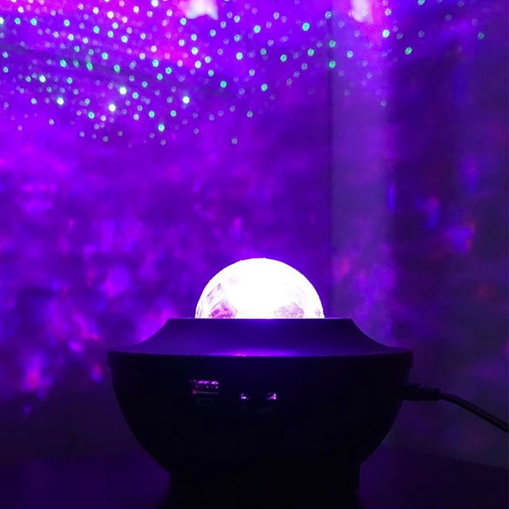 Remote Controlled Bluetooth Music Starry Galaxy Projector Light