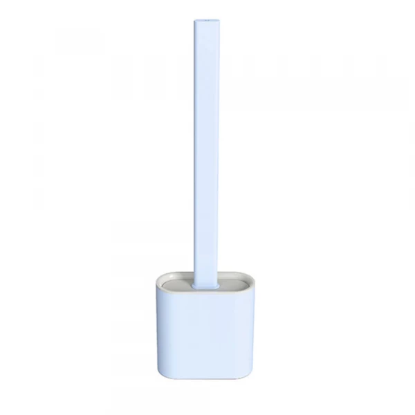 Flex Silicone Toilet Brush With Holder Stand