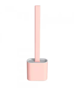 Flex Silicone Toilet Brush With Holder Stand