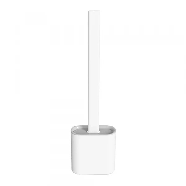 Flex Silicone Toilet Brush With Holder Stand