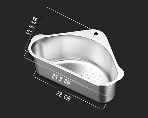 304 Stainless Steel Sink Strainer Basket