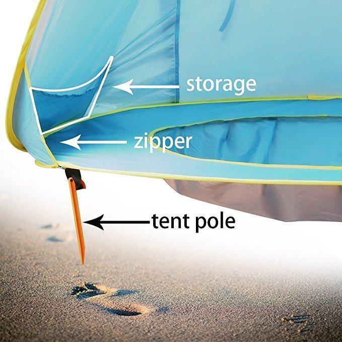 Pop-Up Baby Beach Tent