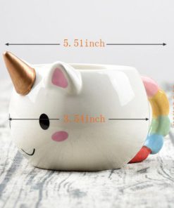 Gold Unicorn Mug