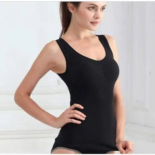 Slimming Tank Top With Built In Bra