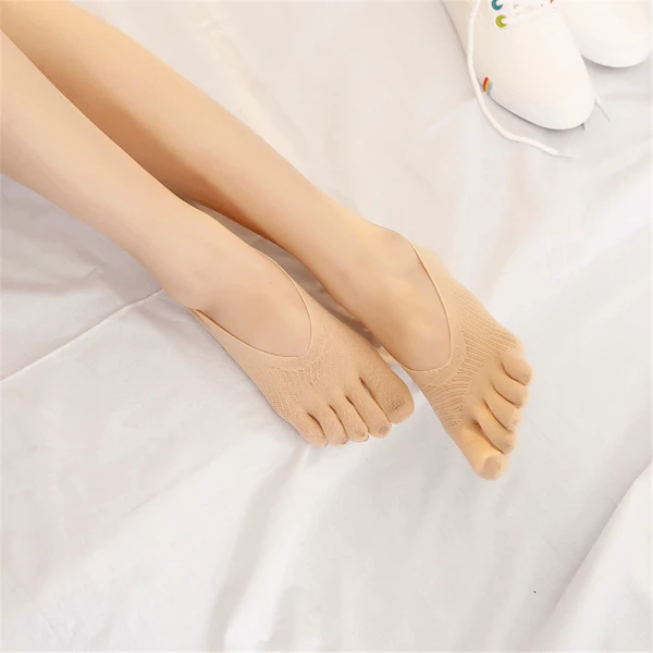 Non-Slip Breathable Five Fingers Ankle Toe Socks