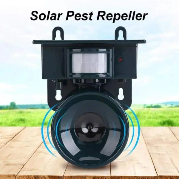 Solar Powered PIR Motion Sensor Bird Chaser