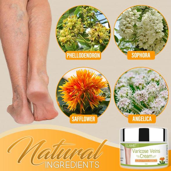 Organic Varicose Vein Healing Cream