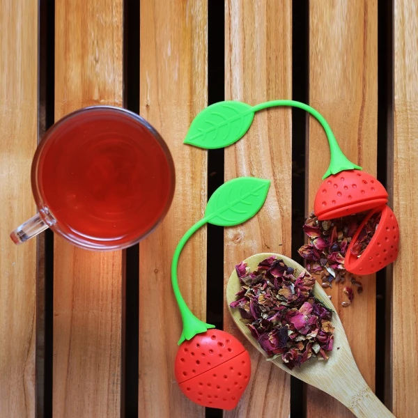 Strawberry Silicone Tea Infuser