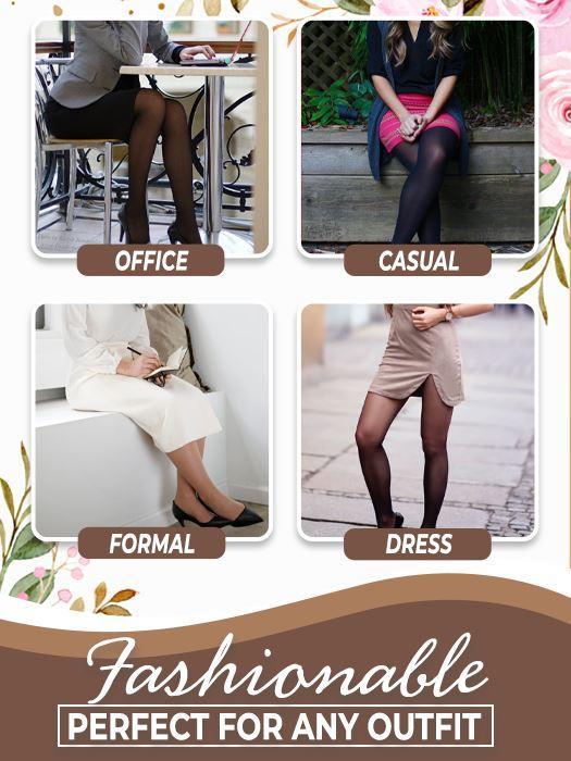 StretchySheer Anti-Scratch Pantyhose