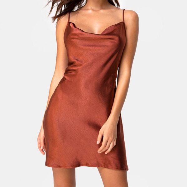 Slip Dress in Satin