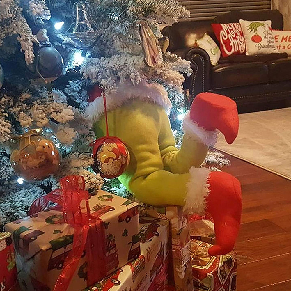 Thief Grinch Christmas Wreath