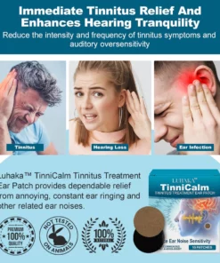 Luhaka TinniCalm Tinnitus Treatment Ear Patch