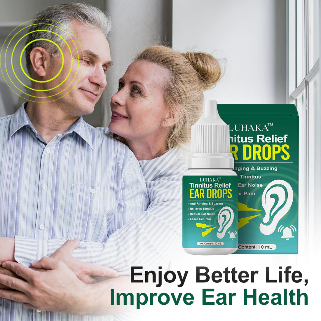 Luhaka Tinnitus Relief Ear Drops