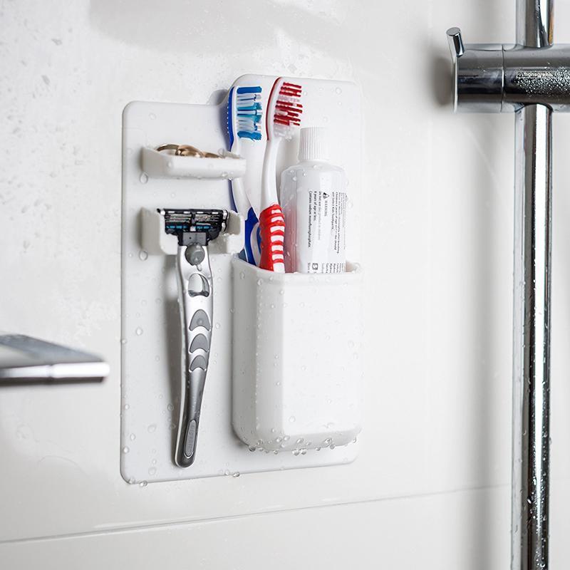 Wall Mounted Toothbrush Holder