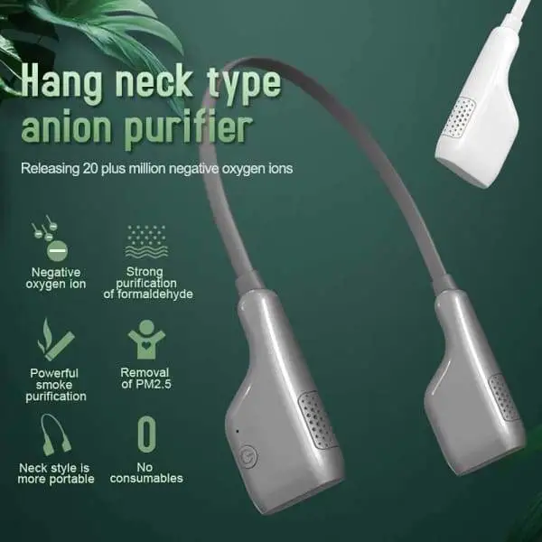 Portable Hanging Neck Air Purifier