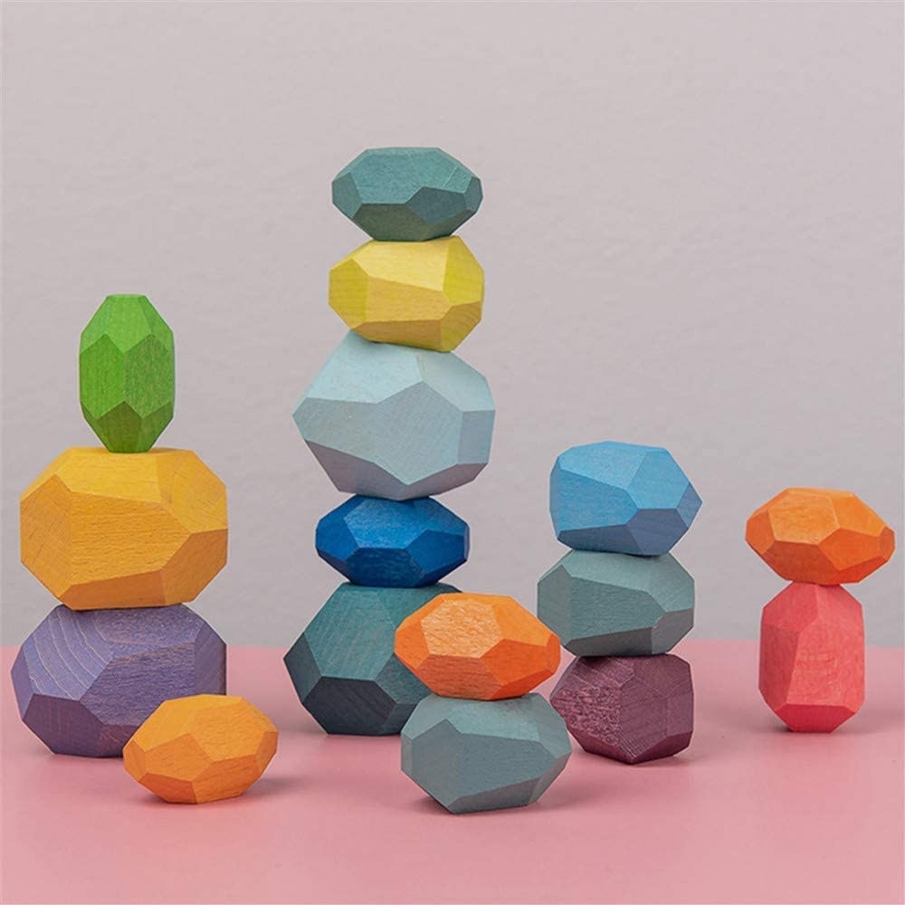 Tumi Ishi Wooden Rock Balancing Toy