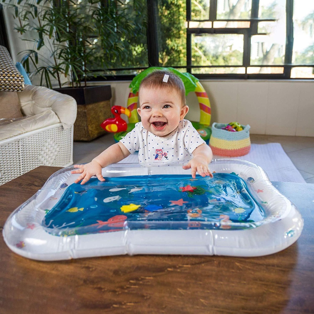 Baby Inflatable Aquarium Water Mat Toy