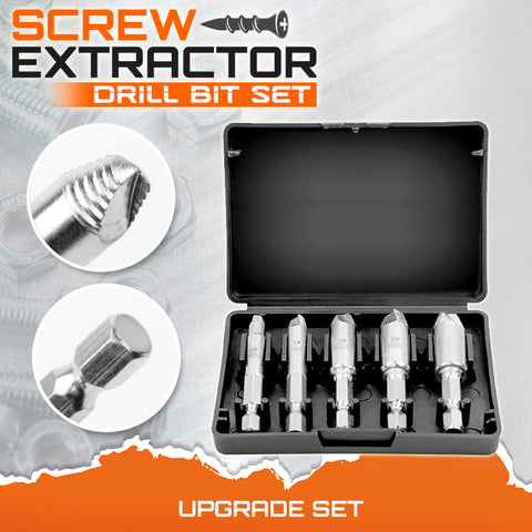 Screw Extractor Drill Bit Set