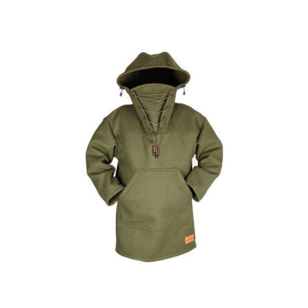 Men's Outdoor Wool Anorak Jacket