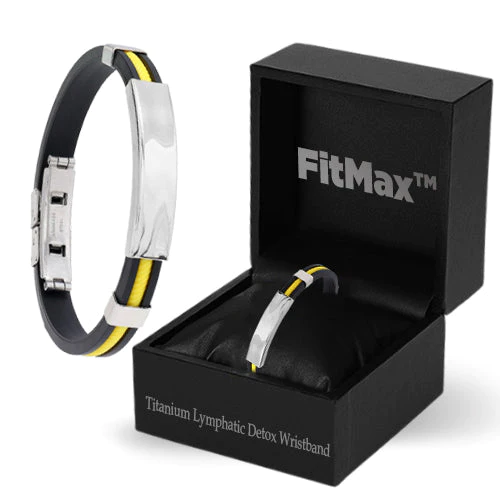 FitMax Titanium Lymphatic Detox Wristband