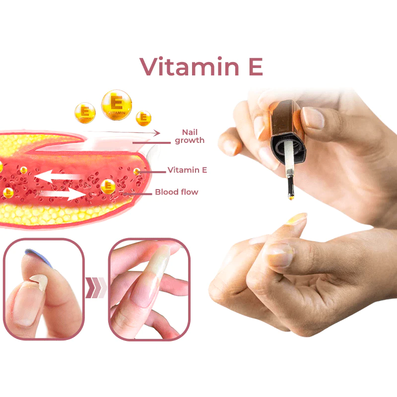 GFOUK Peeling Nail Therapy Vitamin E Serum