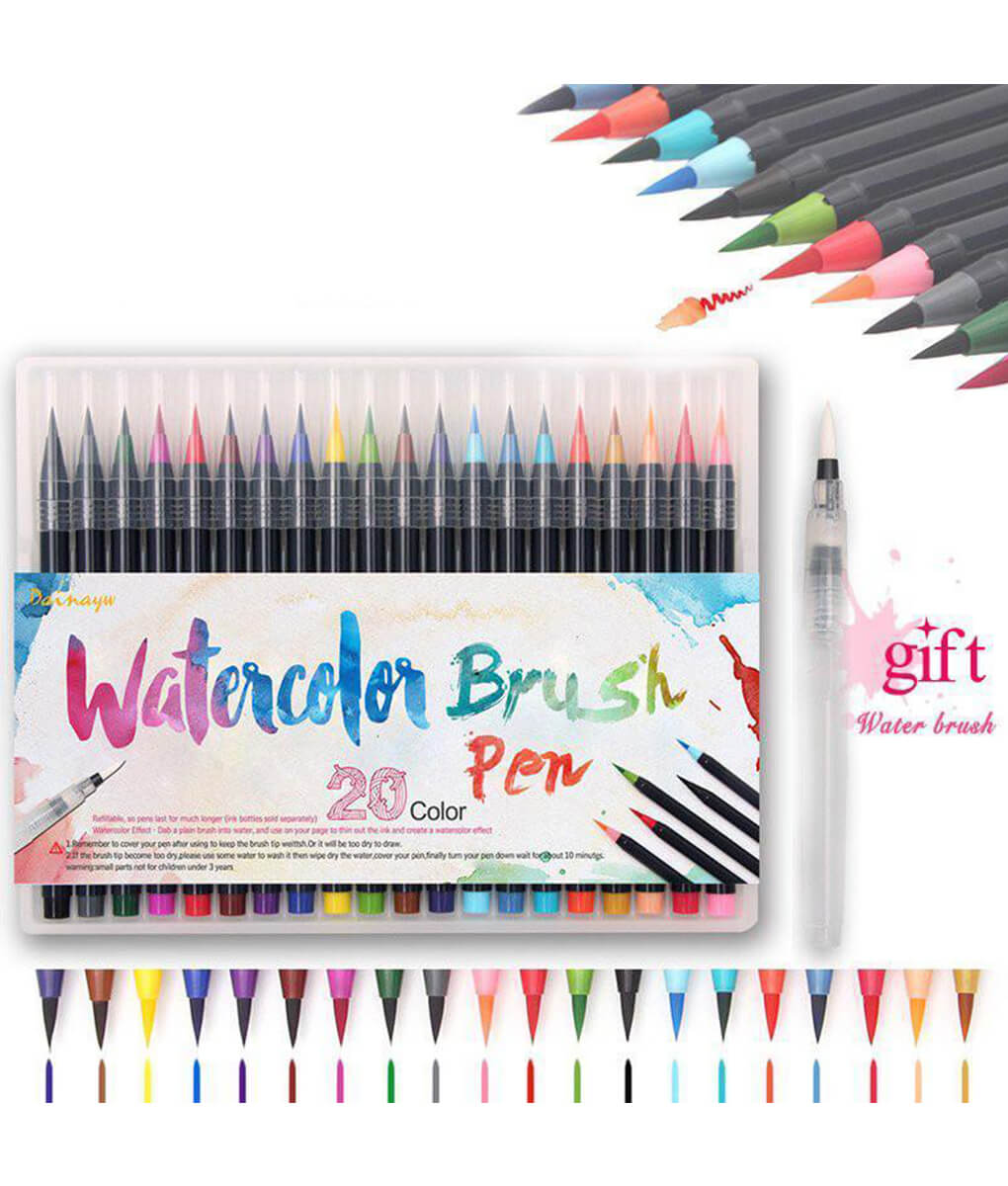 Watercolor Brush Pen Set