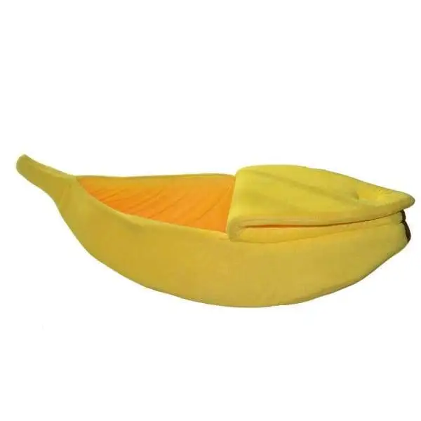 Winter Warm Cat Sleeping Banana Bag