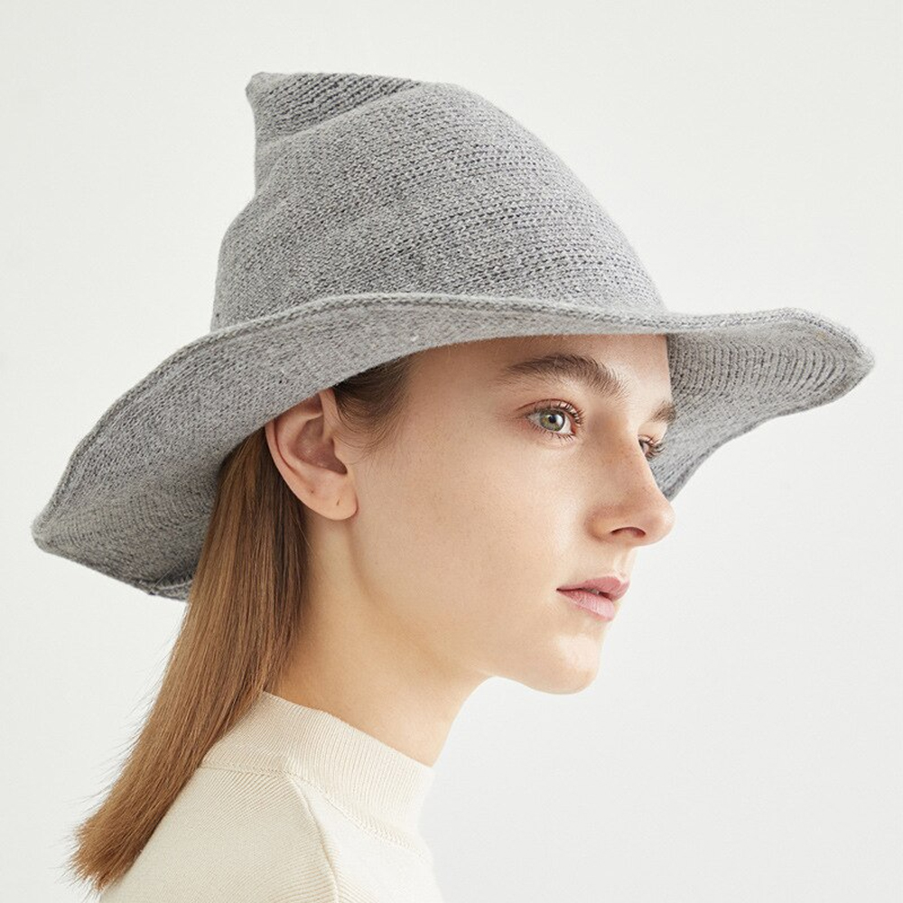 Woolen Modern Witch Hat