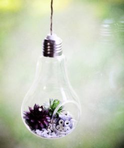 Modern Light Bulb Planter